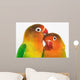 Lovebirds Wall Mural