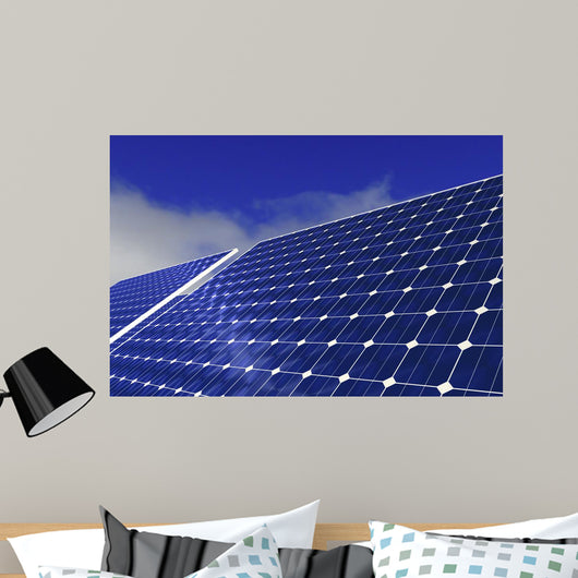 Solar Panels Wall Mural