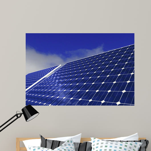 Solar Panels Wall Mural