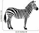 Zebra Wall Decal