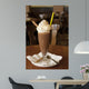 chocolate milkshake Wall Mural