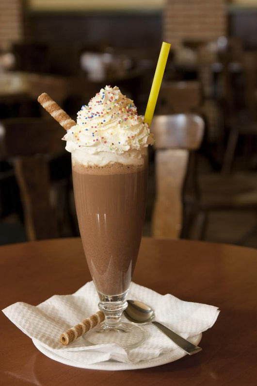 chocolate milkshake Wall Mural