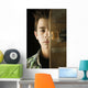 A Boy With A Skateboard Wall Mural