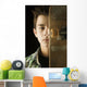 A Boy With A Skateboard Wall Mural
