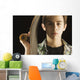 A Boy With A Skateboard Wall Mural