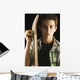 A Boy With A Skateboard Wall Mural
