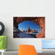 Winter Snow Covers Turret Arch Wall Mural