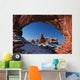Winter Snow Covers Turret Arch Wall Mural