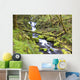 A Stream Flowing Through The Forest Wall Mural