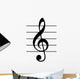 clef Wall Decal