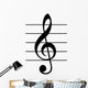 clef Wall Decal