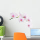 Light Pink Orchid Blooms Wall Decal