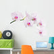 Light Pink Orchid Blooms Wall Decal