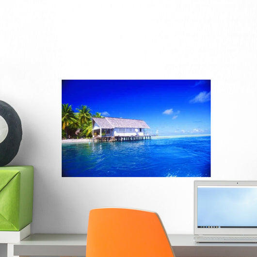 Maison Sur Piloti Wall Decal Design 2