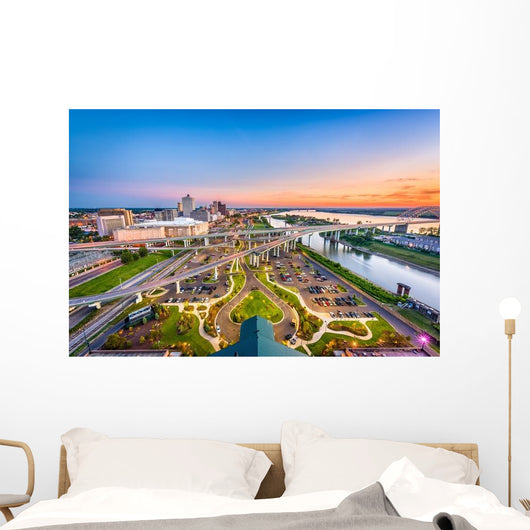 Memphis Tennessee USA Cityscape Wall Decal