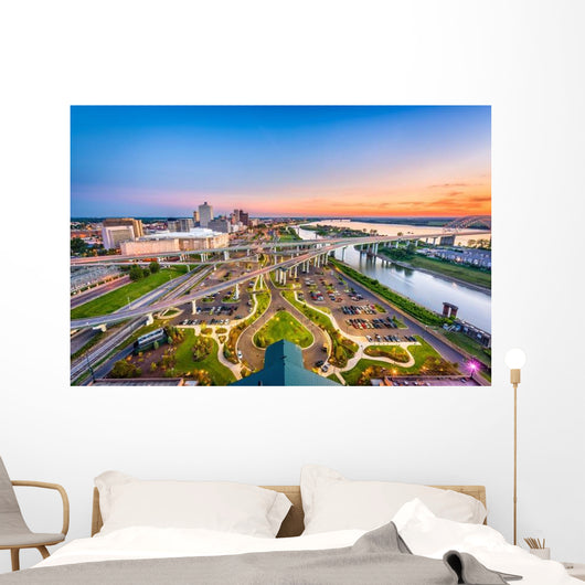 Memphis Tennessee USA Cityscape Wall Decal
