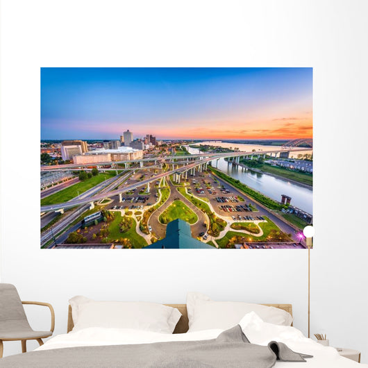 Memphis Tennessee USA Cityscape Wall Decal