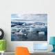 Icebergs Jokulsarlon Wall Decal
