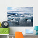 Icebergs Jokulsarlon Wall Decal
