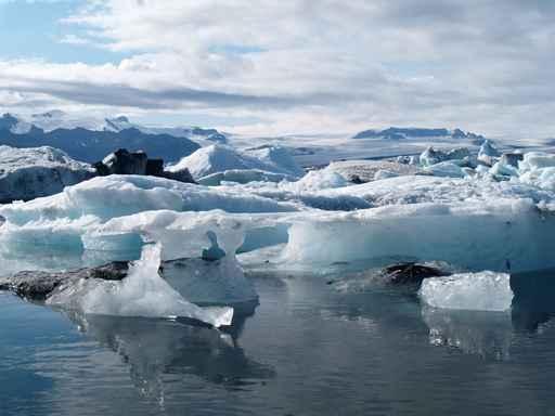 Icebergs Jokulsarlon Wall Decal