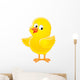 Yellow Chicken Wall Decal