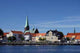 Helsingor City and Harbor Wall Decal