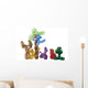 Twisted Balloon Animals White Wall Decal Design 2