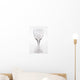 A Row Of Empty Wine Glasses Wall Decal
