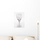 A Row Of Empty Wine Glasses Wall Decal