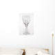 A Row Of Empty Wine Glasses Wall Decal