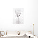 A Row Of Empty Wine Glasses Wall Decal