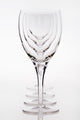 A Row Of Empty Wine Glasses Wall Decal