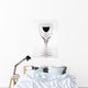 A Row Of Wine Glasses With Red Wine In The Last Glass Wall Decal