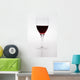 A Wine Glass With Red Wine Wall Mural