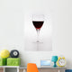 A Wine Glass With Red Wine Wall Mural