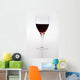 A Wine Glass With Red Wine Wall Mural