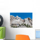 Mount Rushmore under Blue Wall Decal