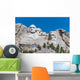 Mount Rushmore under Blue Wall Decal