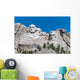 Mount Rushmore under Blue Wall Decal