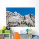 Mount Rushmore under Blue Wall Decal