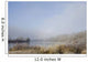 Frost On The Tall Grass Along The Shore Of A Lake Wall Mural
