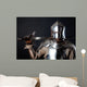Great knight holding his sword Wall Mural