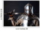 Great knight holding his sword Wall Mural