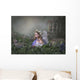 A Girl Dressed As A Fairy Wall Mural