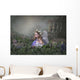 A Girl Dressed As A Fairy Wall Mural
