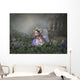 A Girl Dressed As A Fairy Wall Mural
