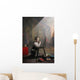 A Young Boy Praying With A Light Beam On Him Wall Mural