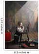 A Young Boy Praying With A Light Beam On Him Wall Mural