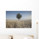 Frost On Tall Grass Wall Mural