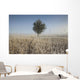 Frost On Tall Grass Wall Mural